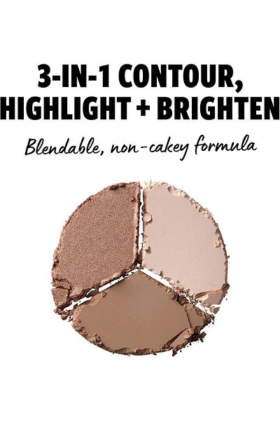 NYX Professional Makeup 3 Steps to Sculpt Face Contouring Palette