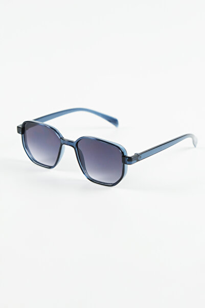 Babafiyatlar Caspy Navy Blue Unisex Sunglasses