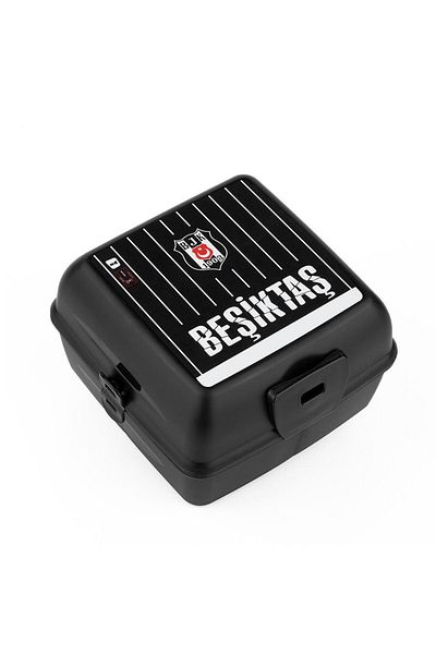 Beşiktaş Кутия за обяд с 4 отделения и тънка шарка, вилица и лъжица