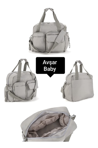 Avşar Baby 100% Customer Satisfaction Multi-Pocket Functional Mother Baby Care Bag