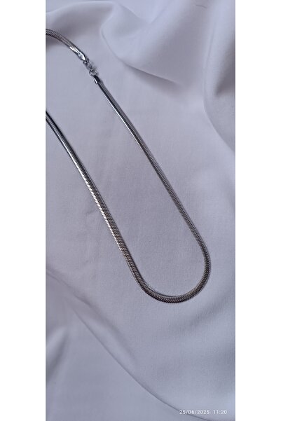 ARİ TAKI قلادة من الفولاذ المسطح على شكل حربة السمك