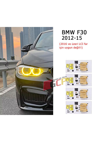 GCP German Car Parts F30 Amber Sarı Gündüz LED 2012-15 - F30 DRL YELLOW