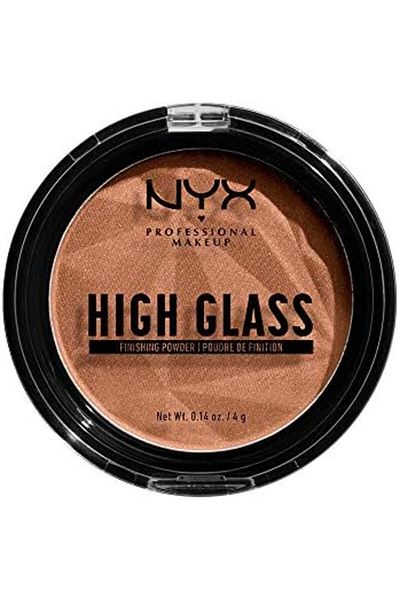 NYX Professional Makeup High Glass Finishing Powder by NYX Professional Makeup, Deep 03, Shimmery