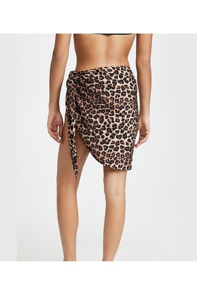 ÖrgüYastik Leopard Pattern Inner Pareo 150X50