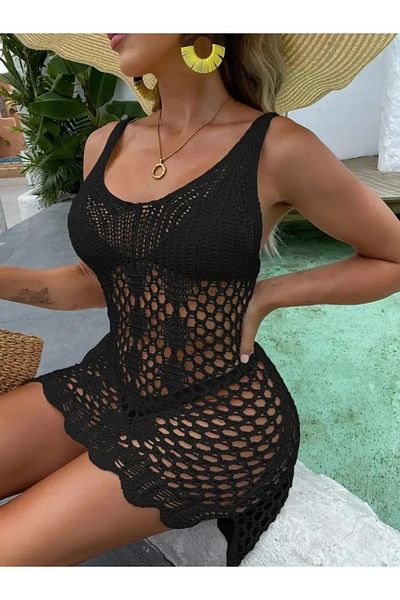 Butikdolabın Women's Strap V-Neck Knitwear Pareo