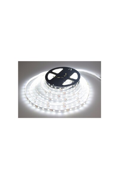 Genel Markalar İç Mekan 3 Çip 12V Şerit LED 6400K Beyaz Işık 5 Metre