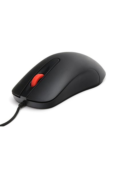 Omega USB mouse, Omega 45266 OM-520, with 1.2 m cable, 3 buttons, 1000 dpi, black