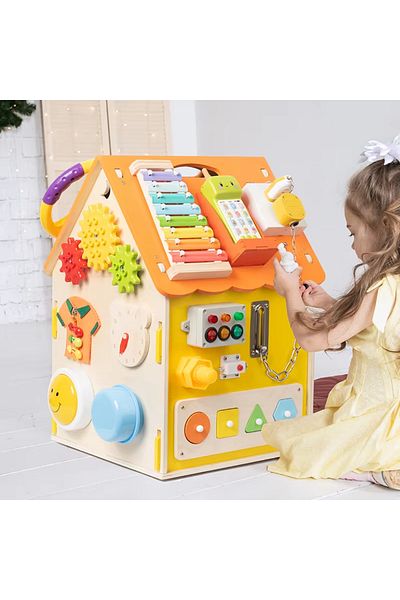 Qiaike Casă Montessori Educațională Multifuncțională