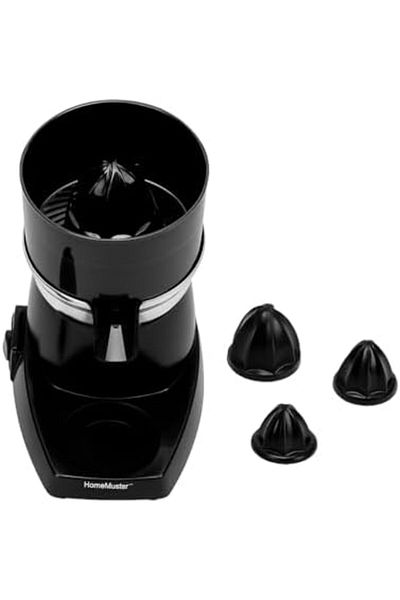 HOME MASTER Electric Citrus Juicer, HM-437, Black
