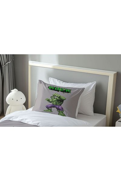 Şen Dekorasyon Hulk Child Pillow Case