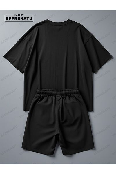 EFFRENATU T-Shirt and Shorts Set with Great Colors and Prints. Available in Plus Sizes