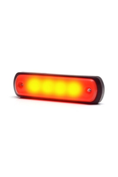 WAS Lampă de gabarit LED 1342 W189N 12V-24V Poziție Roșie Aprinsă