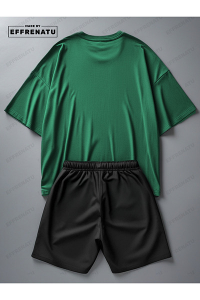 EFFRENATU T-Shirt and Shorts Set with Great Colors and Prints. Available in Plus Sizes