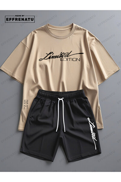 EFFRENATU T-Shirt and Shorts Set with Great Colors and Prints. Available in Plus Sizes