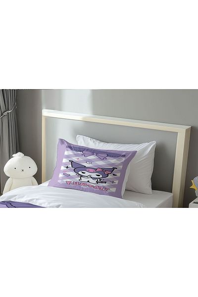 Şen Dekorasyon Kuromi Plaid Children's Pillow Case