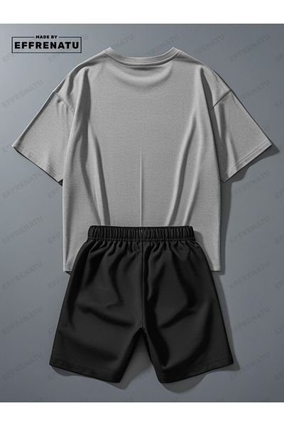 EFFRENATU T-Shirt and Shorts Set with Great Colors and Prints. Available in Plus Sizes