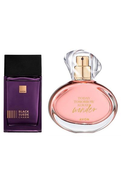 AVON Set Apa de parfum Today Wonder si Apa de toaleta Black Suede Charm