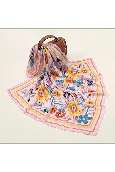 CHARMLUCKY Colorful Patterned Shal 70X70 cm