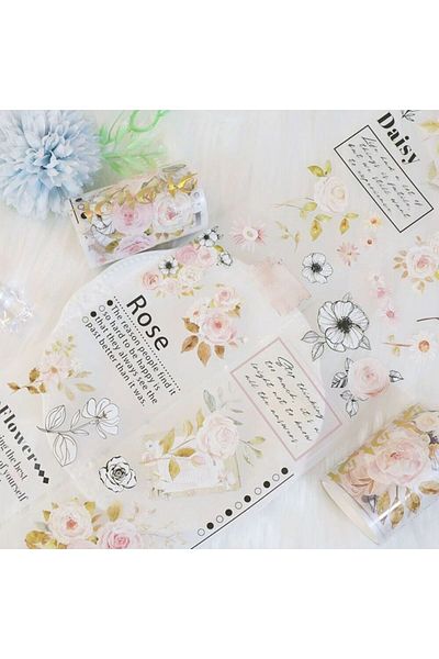 İthal H10-2M Flower Matte Pet Tape