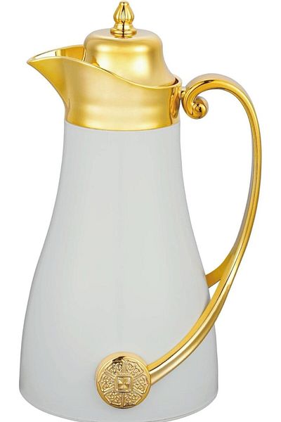 Kroos Tea Pot 1 Liter Multicolor Elegant Heat Preservation Suitable for Majlis and Occasions