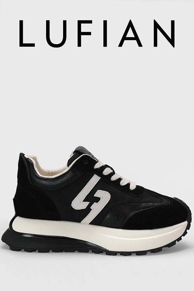 Kocamanlar Ayakkabı Lufian 121230032 Marta Unisex Sneaker Shoes Black