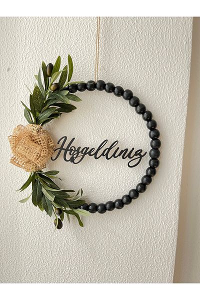 Home Olive Welcome Door Ornament