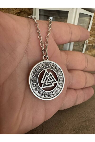 Herşey Nota Breloc unisex cu busolă talisman vikingă – Design spiritual cu tematică de căutare a direcției și protecție