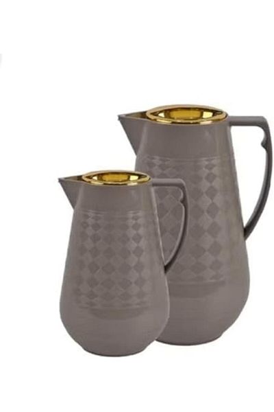 Kroos Thermal Jug with Elegant Golden Design