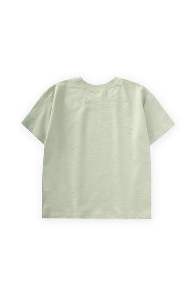Cigit Μπλουζάκι με στάμπα Astronaut 2-10 ετών Water Green