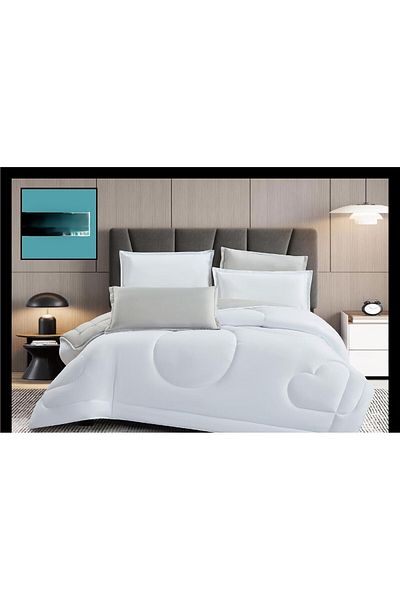 CRON Solid summer hotel bed sheet for a comfortable and peaceful sleep thanks to the microfiber material