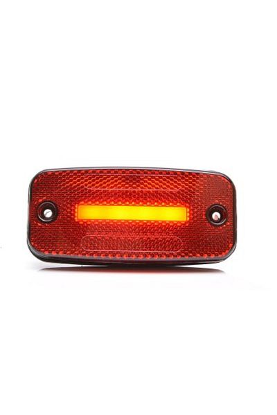 WAS Lampă de gabarit LED 1135 W157 12V-24V Poziție Roșie Aprinsă