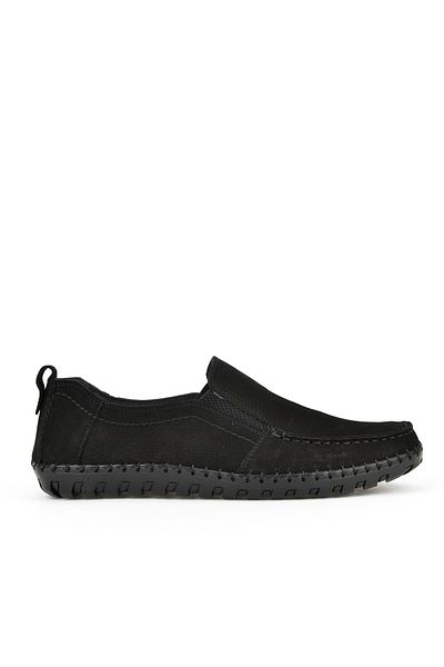 Ziya , Men's Genuine Leather Shoes 1511040Zy182312 Black