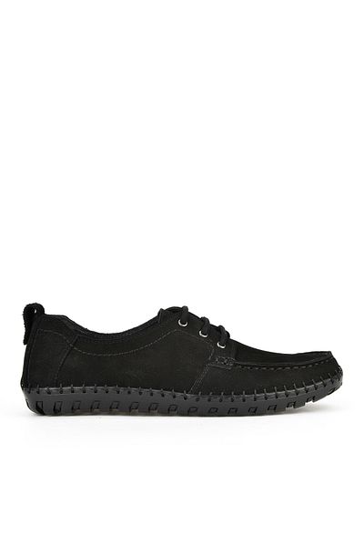 Ziya , Men's Genuine Leather Shoes 1511040Zy182322 Black