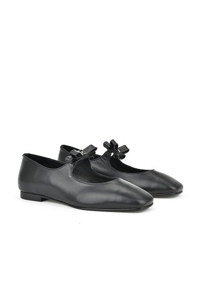 Ziya , Balerini de damă din piele naturală 1531054Z3441 Negru