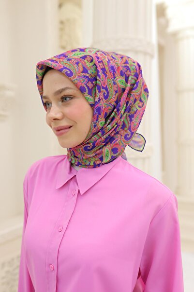 Silk Home شال - متعدد الألوان - جرافيك