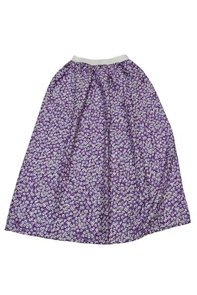 BBS Girl's Floral Patterned Long Skirt – High Waist Comfortable Fit Prayer Skirt