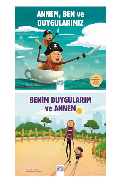 1001 Çiçek Kitaplar Annem, Ben Ve Duygularımız Seti - Annem, Ben Ve Duyguları...
