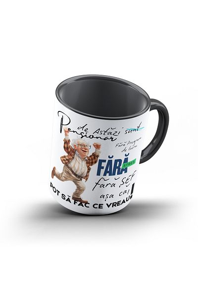 OEM PENSIONER Thermosensitive Mug