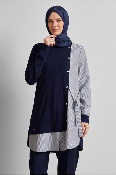 Alvina Striped Tunic 45541
