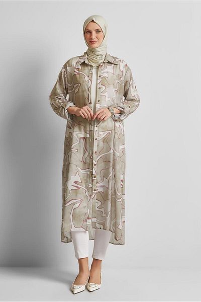 Alvina Patterned Tunic 44786