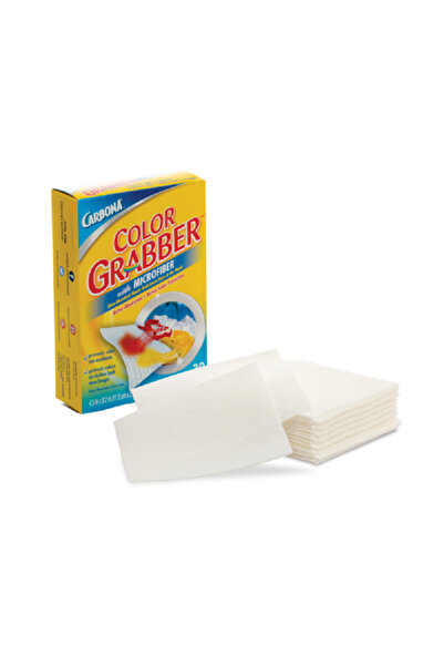 Carbona ملاءة من الألياف الدقيقة فائقة الامتصاص من Color Grabber، 30 قطعة، بيضاء، 11.5 × 21 سم