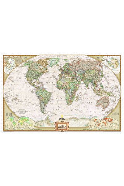 Home National Geography dünya haritası poster duvar kağıdı