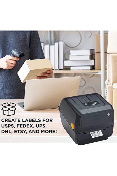 Zebra Technologies Zebra ZD220t Thermal Label Desktop Printer