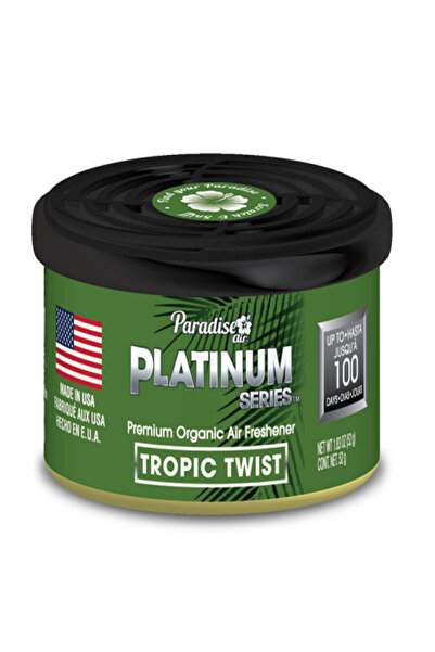 Paradise Tropic Twist Scented Organic Air Freshener Can for Home and Office