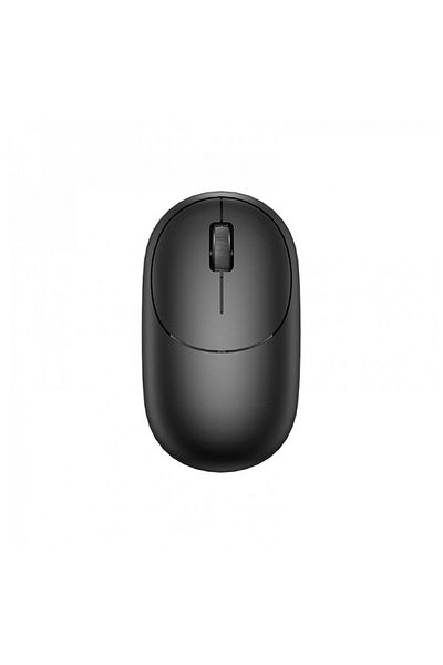 WIWU Wireless Mouse WM107 Black Ergonomic, Rechargeable & Silent Click Design for Office & Travel