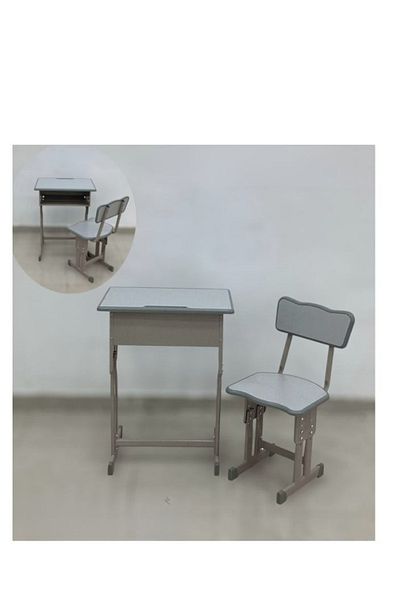 smart home Kids Study Desk Set 2 Tables + 2 Chairs | Study Table and Chair Set with Fiber Surface and Iron Legs