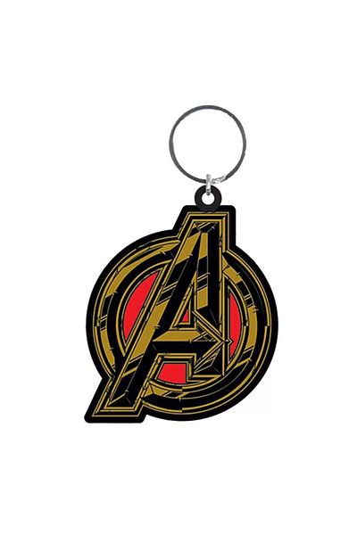 Pyramid International Avengers Infinity War Rubber Keychain – Avengers Symbol, 6 cm