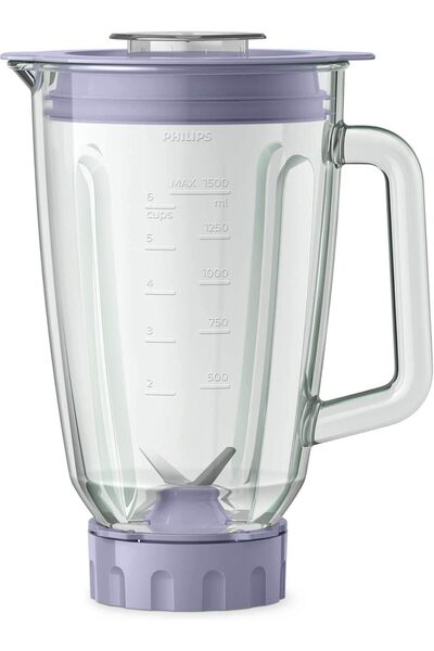 Philips Blender for Everyday Blending - 700W, 1.5L Glass Jar - Core 5000 Series HR2222/01