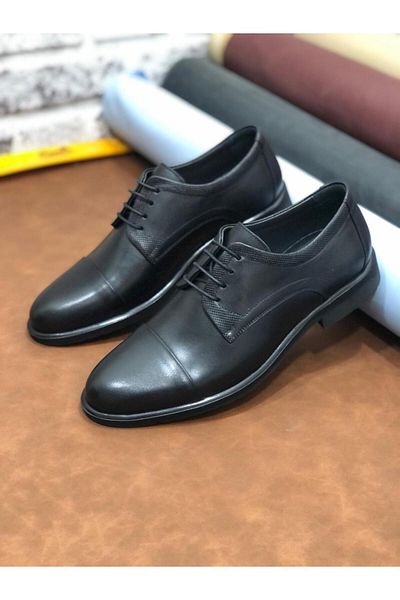 UMUT AYAKKABI Bay Clas Genuine Leather 4 Season Poly Sole Classic Men's Shoes