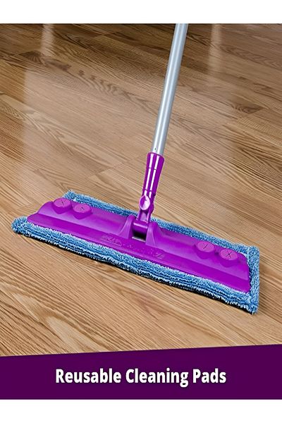 REJUVENATE All Purpose Reusable Durable Microfiber Mop Kit